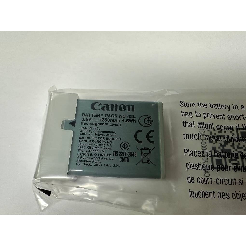 neue CANON Kamera-Akku (Lithium-Ionen, 1250 mAh)