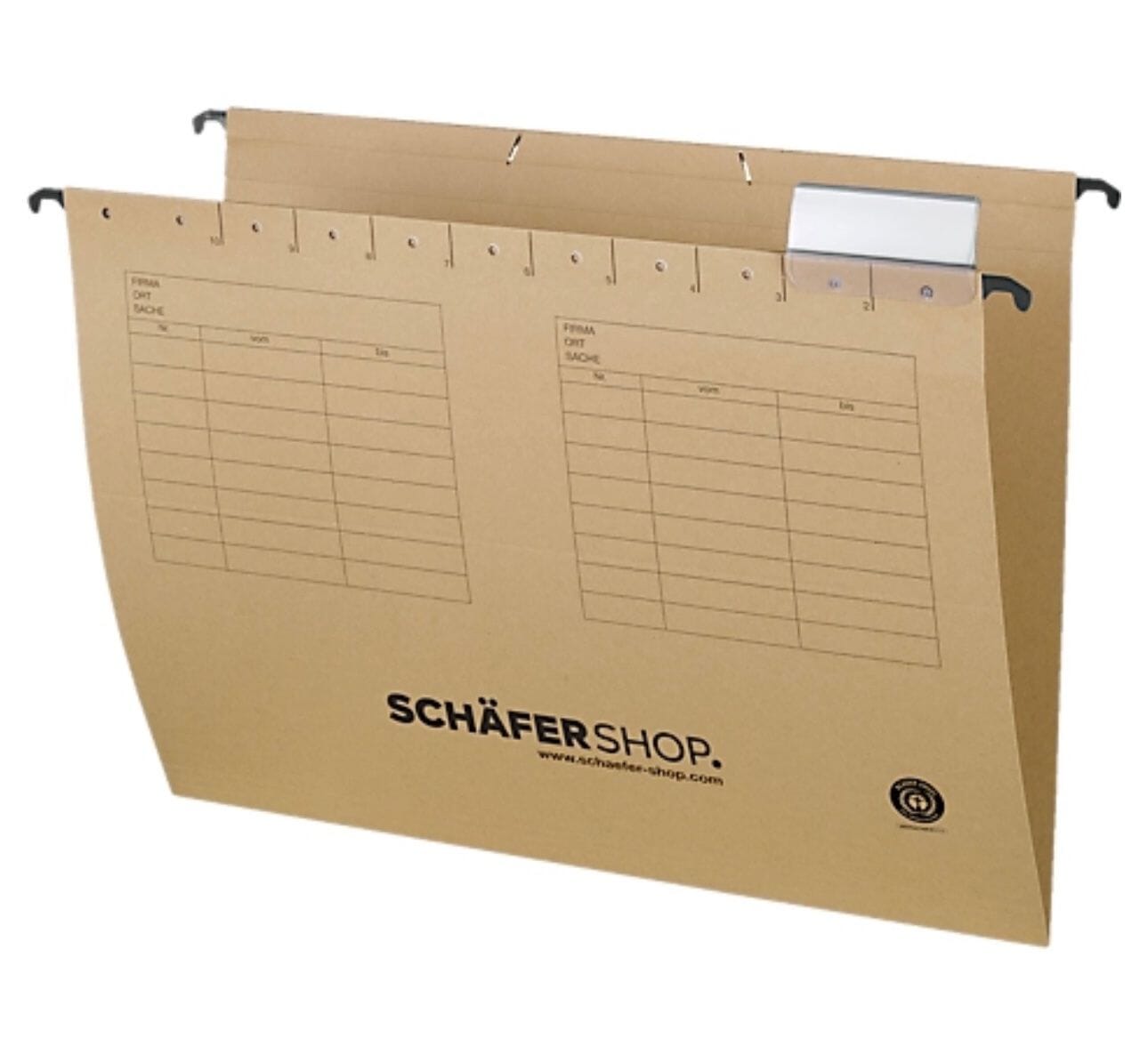 Review 25 Stk. neue Hängemappen, für Formate bis DIN A4, Öff