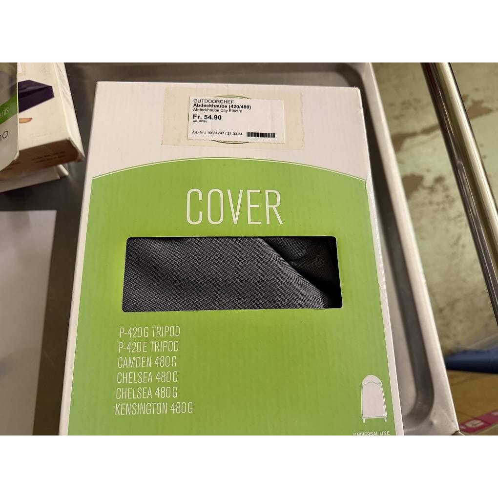 neue OUTDOORCHEF Abdeckhaube City Electro