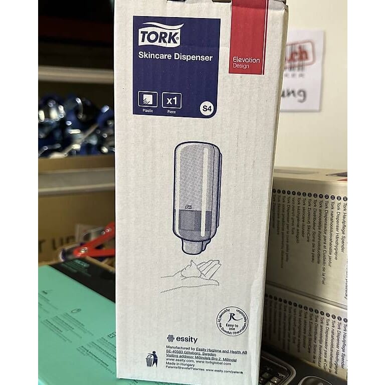 neuer Tork Spender für Schaumseife, weiss