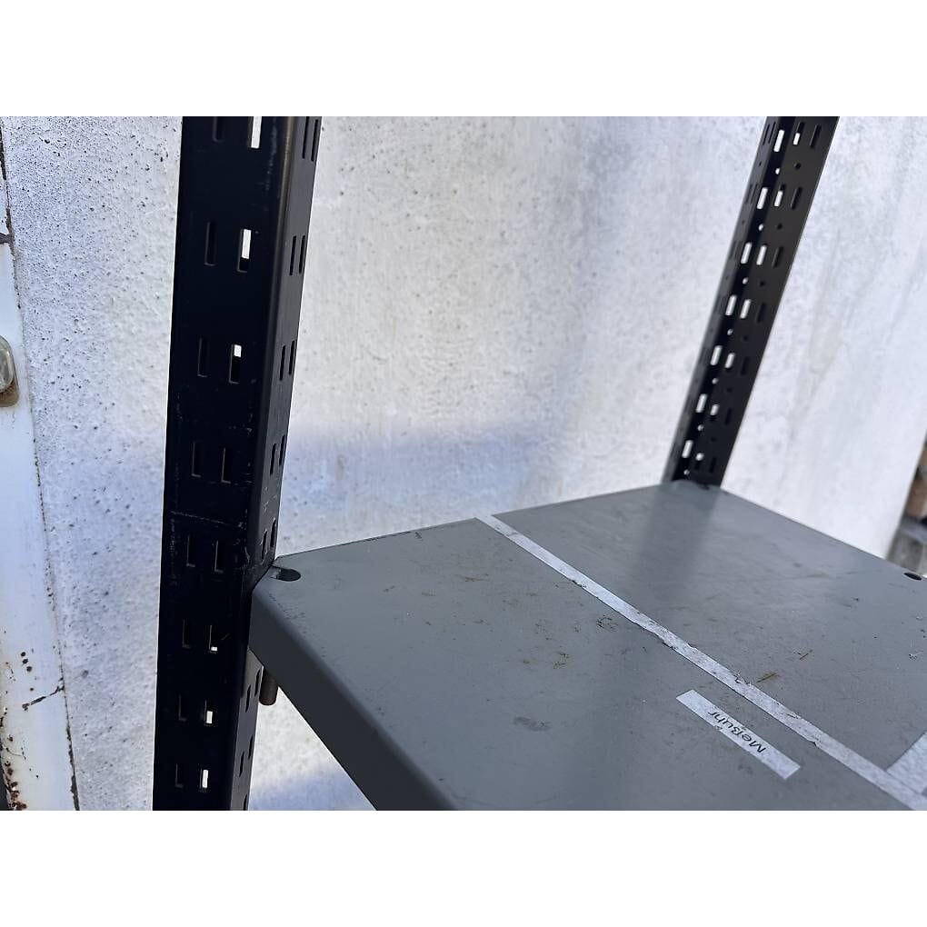 massives Steckregal Metallregal 100x40x201cm