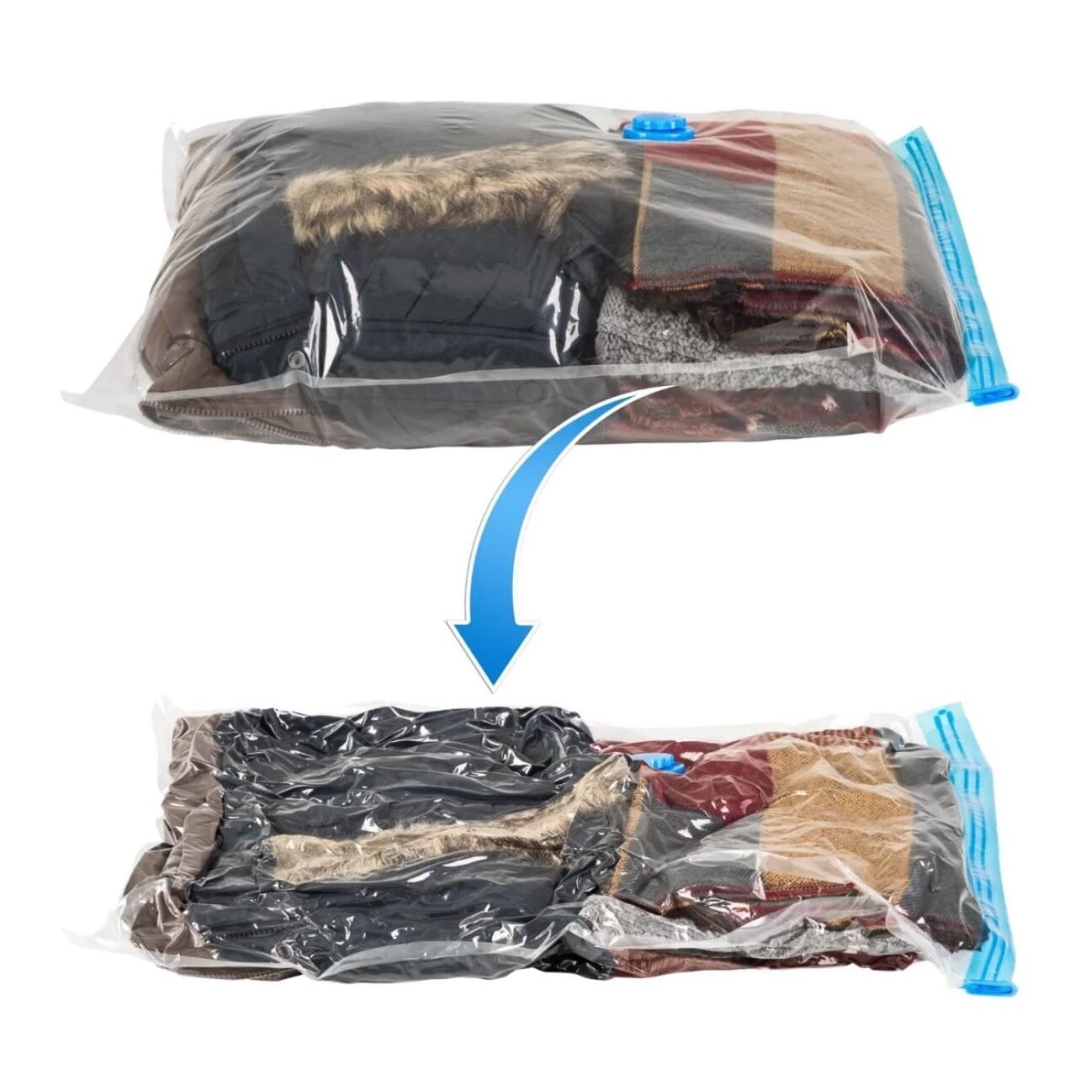 5 Stk neue Vakumumbeutel Grösse L/60x95cm