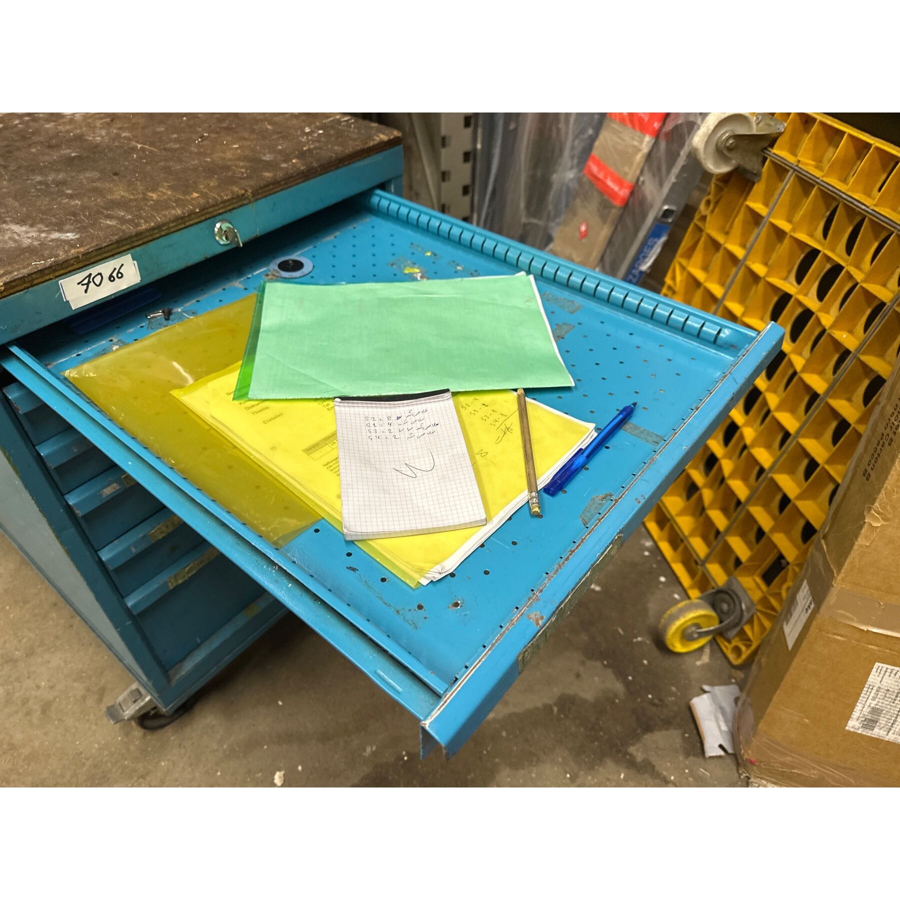 mobiler Lista 6er Werkzeugschrank, Schubladenstock Top!