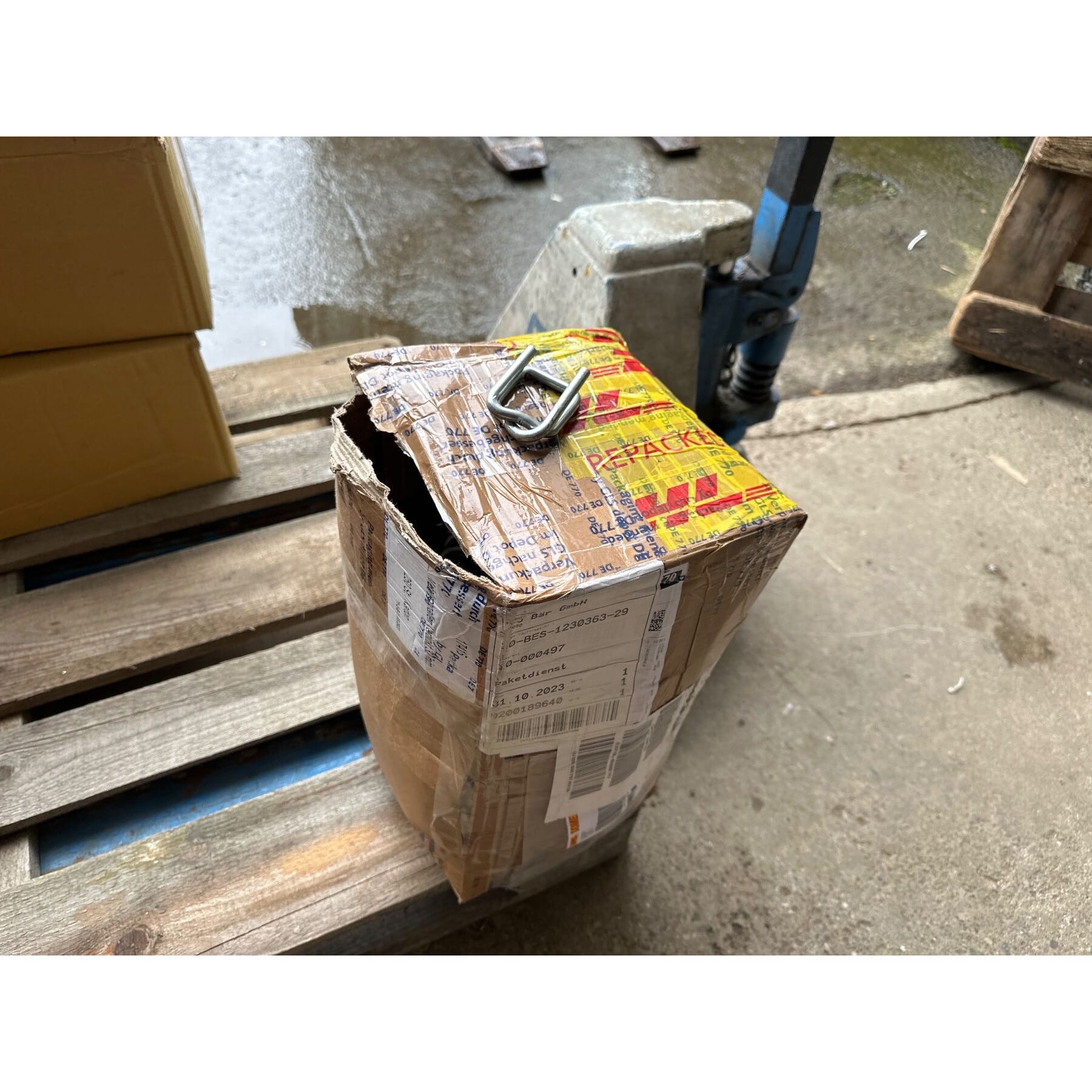 neue Metallklemmen für Polyester/Kompositband Bandbreite 32