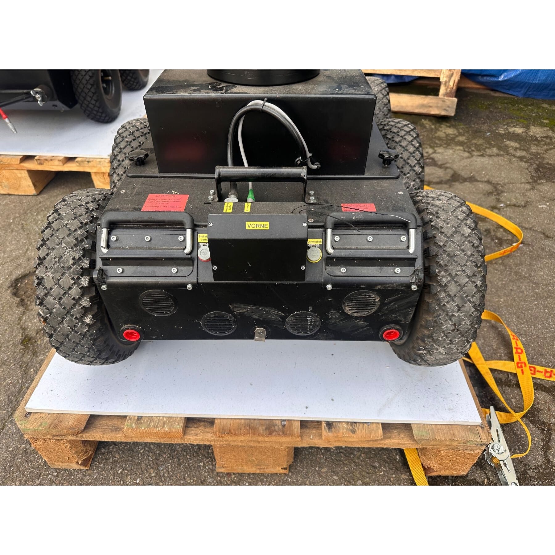 Polizei-Roboter 6-Rad mit Anhänger Top Zustand