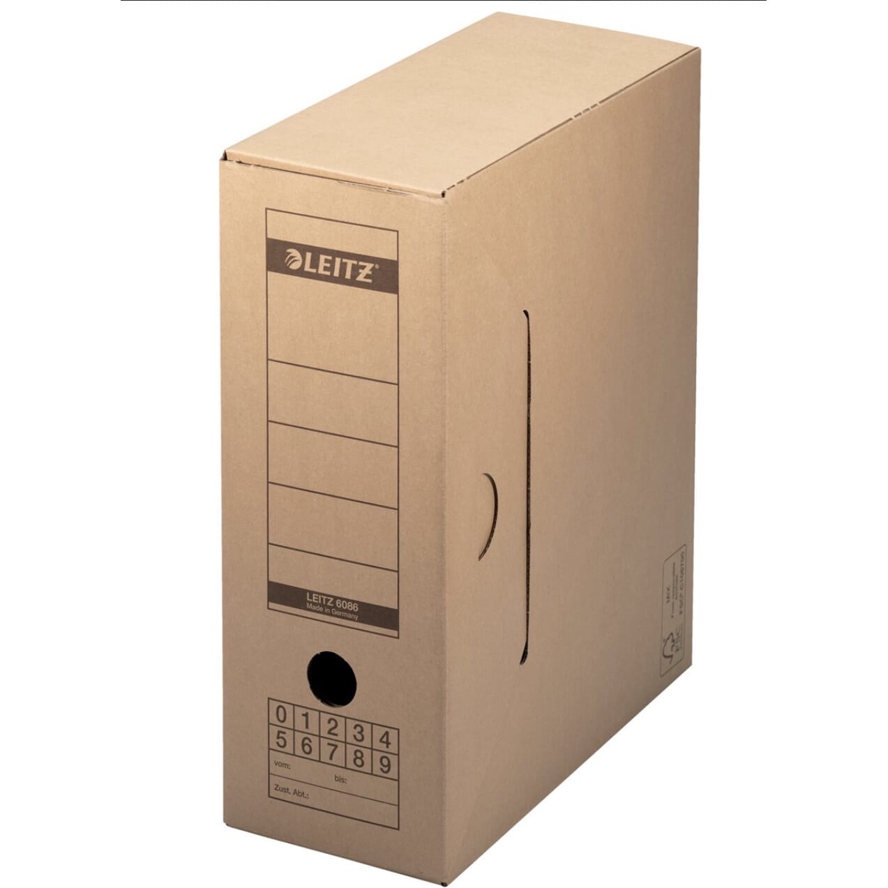 10 Stk.Leitz Premium Archiv-Schachtel mit Verschlussklappe, A4