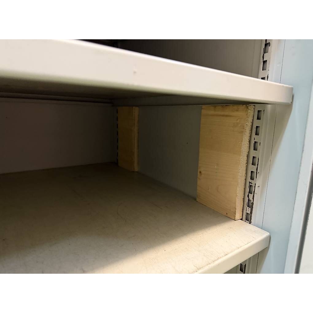 Tiefer Lista Metallschrank 80x65xH184cm