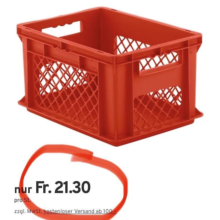 neue Kunststoffkisten 25 Stk. Serie EF 4221, Inhalt 20,4 L