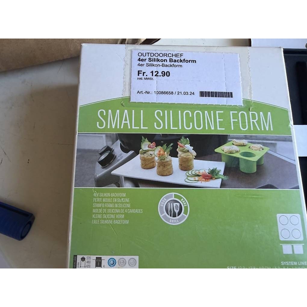 2 Silikonmatten, Burgerpresse und Silikon Form, neu