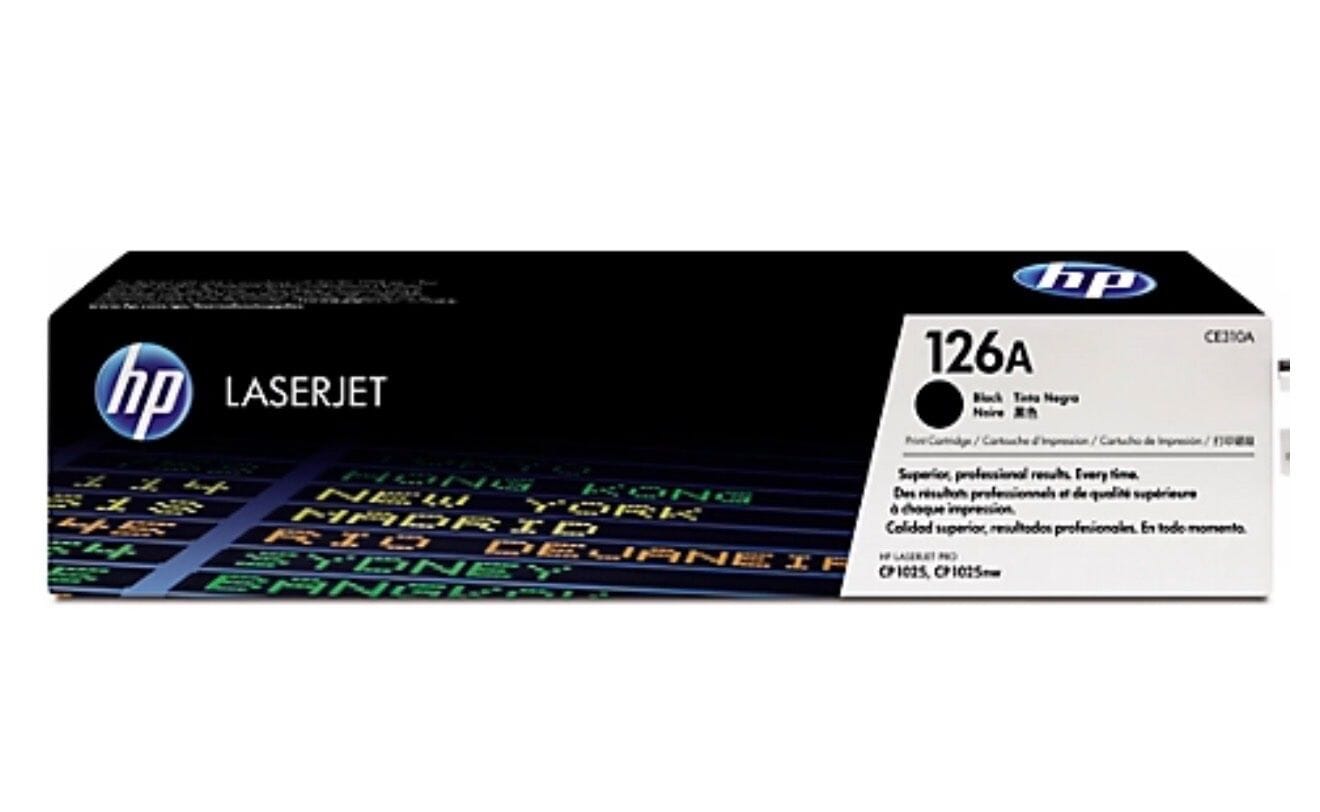 Review neuer HP Color LaserJet CE310A Toner schwarz, original