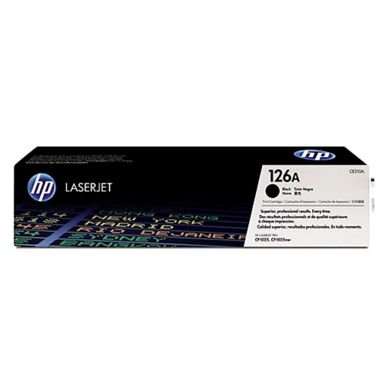 neuer HP Color LaserJet CE310A Toner schwarz, original