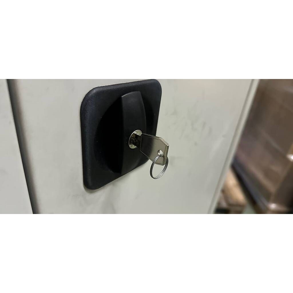 Metallschrank inkl Schlüssel B95xt40xh195cm