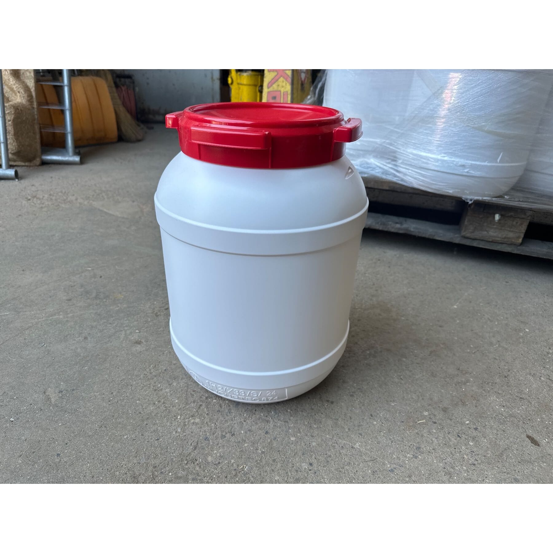 neues Weithalsfass, Kunststoff-Fass, H40cm, HDPE, 26,4 l