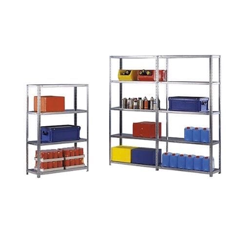 Neuer Fachbodenregal Metallregal verzinkt 150x30x75cm