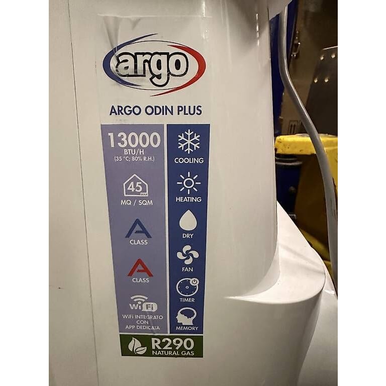 neue Klima Argo Odin Plus 45 m² heizt und kühlt