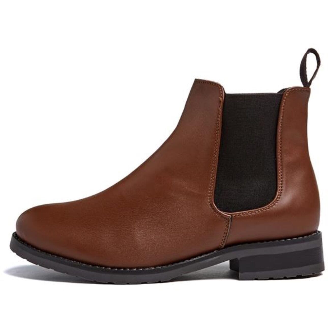 neue Chelsea Boots Luxe Smart Kastanienbraun Gr. 36