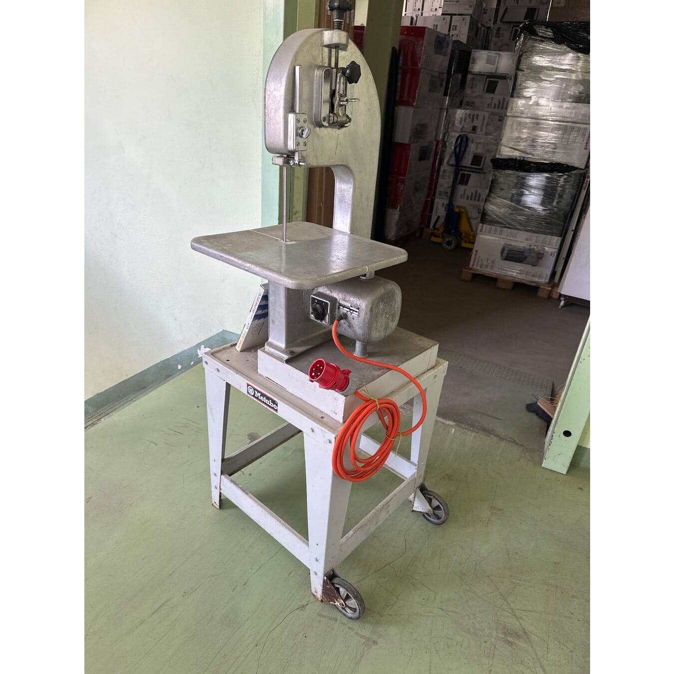 Knochensäge, Bandsäge, mit Ersatzband, Zustand gut