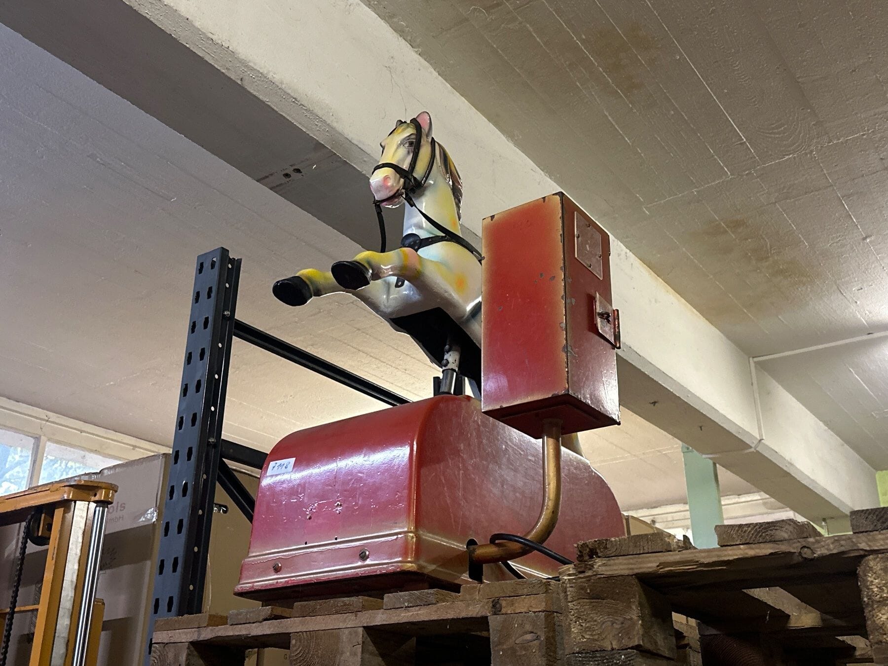 Review KINDER Karussell mit Pferd - Top Zustand