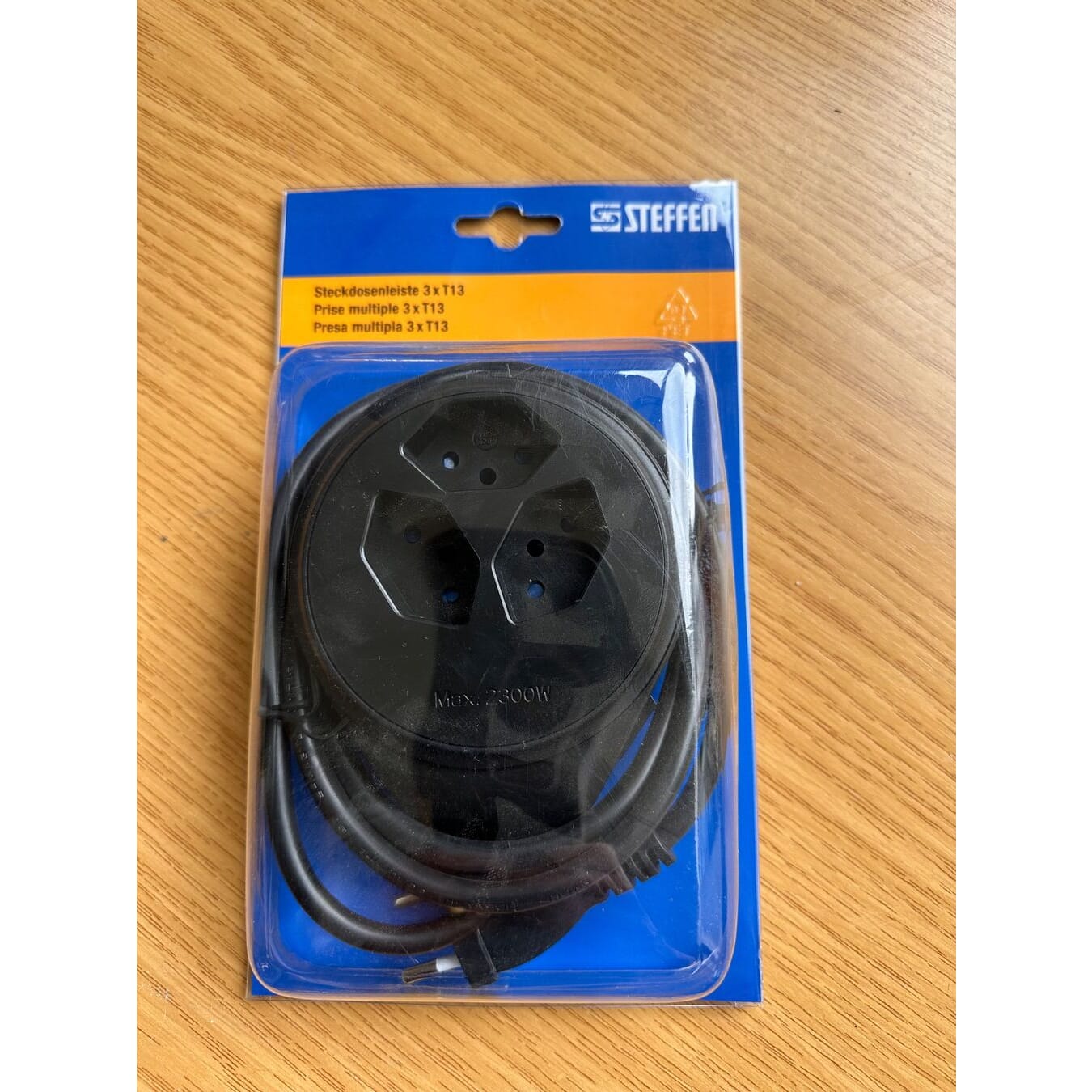 neue 3er Steckdosenleiste von STEFFEN statt 23.- jetzt 7.50