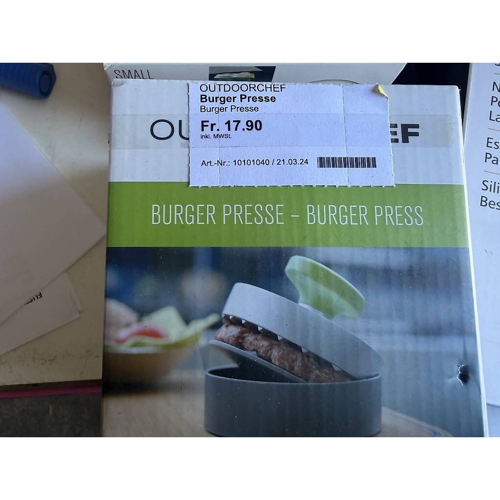 2 Silikonmatten, Burgerpresse und Silikon Form, neu