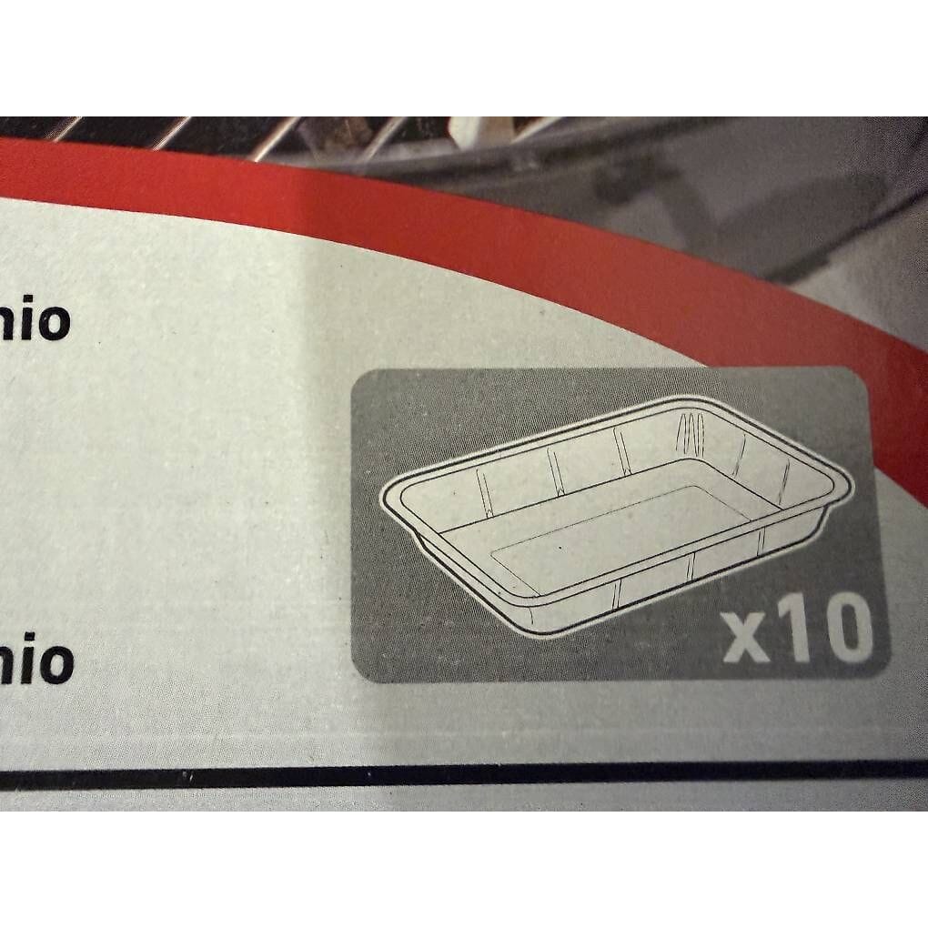 10 Stk. neue Weber Grill Alu Tropfschalen, gross