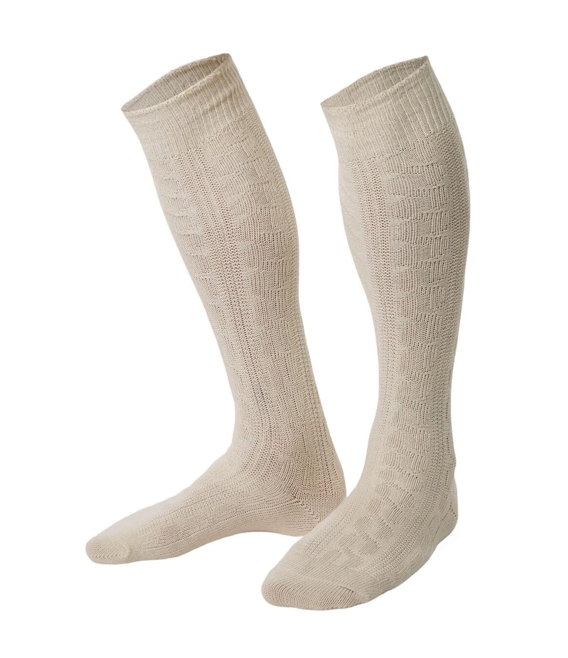 Review neue Oktoberfest Kniestrümpfe ecru 43-46