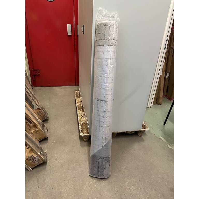 Paperflow Heller Teppich Canvas aus mehrfarbigem Garn