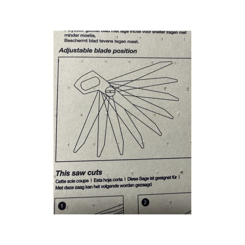 neues Ersatzsägeblatt