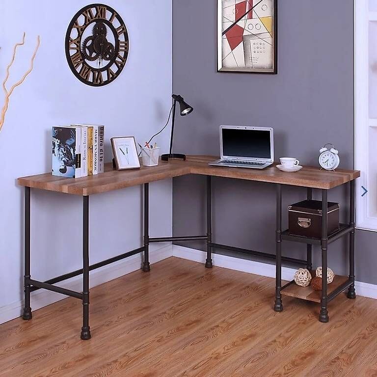 neuer Water Pipe Industrial Design Eck Schreibtisch