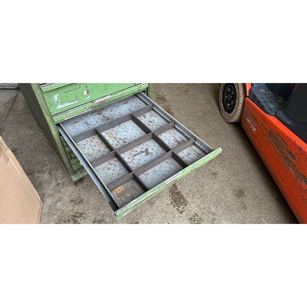 7er Lista Schubladenstock für Unterbau Werkbank