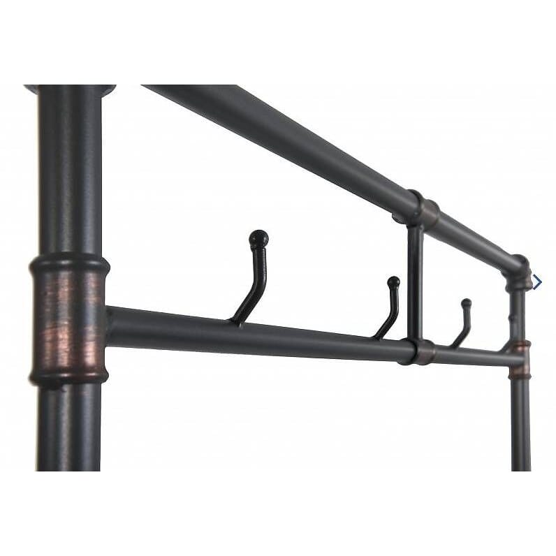 OVP Waterpipe Industrial Style Design Garderobe m. Sitzbank