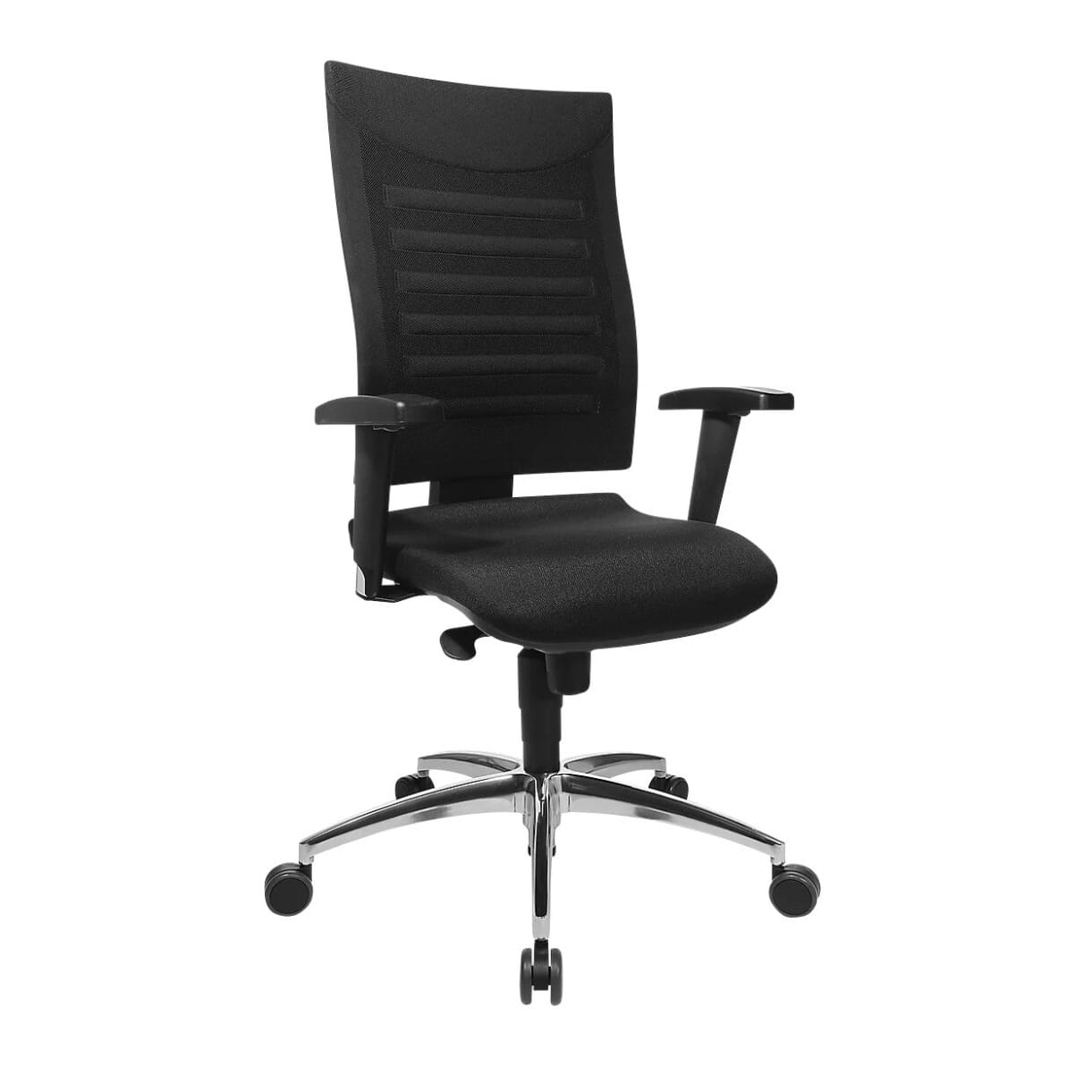 neuer Bürostuhl SSI PROLINE S2, mit Armlehnen, schwarz