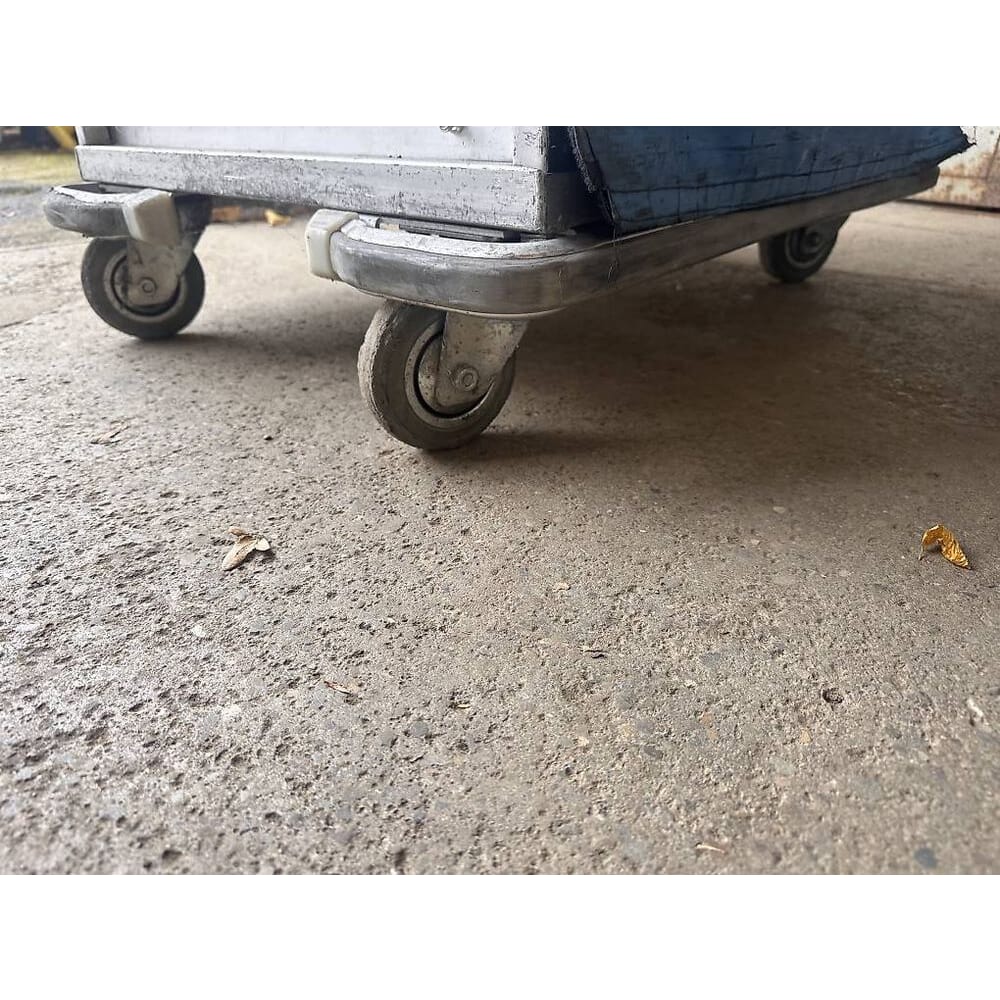 Profi Kommissionierwagen aus Alu 80x60x167cm