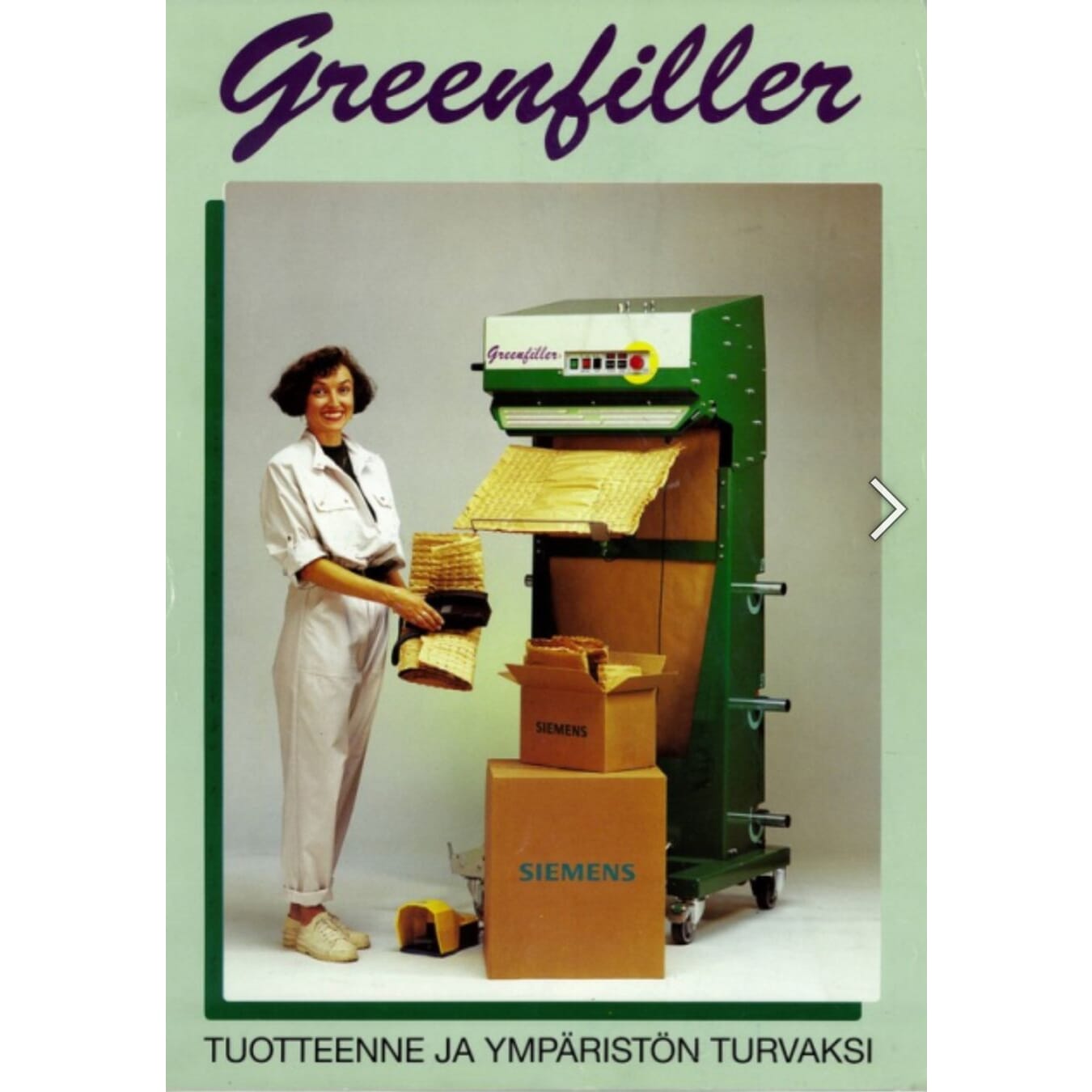 Greenfiller 550 Papierfüllmaschine für Pakete