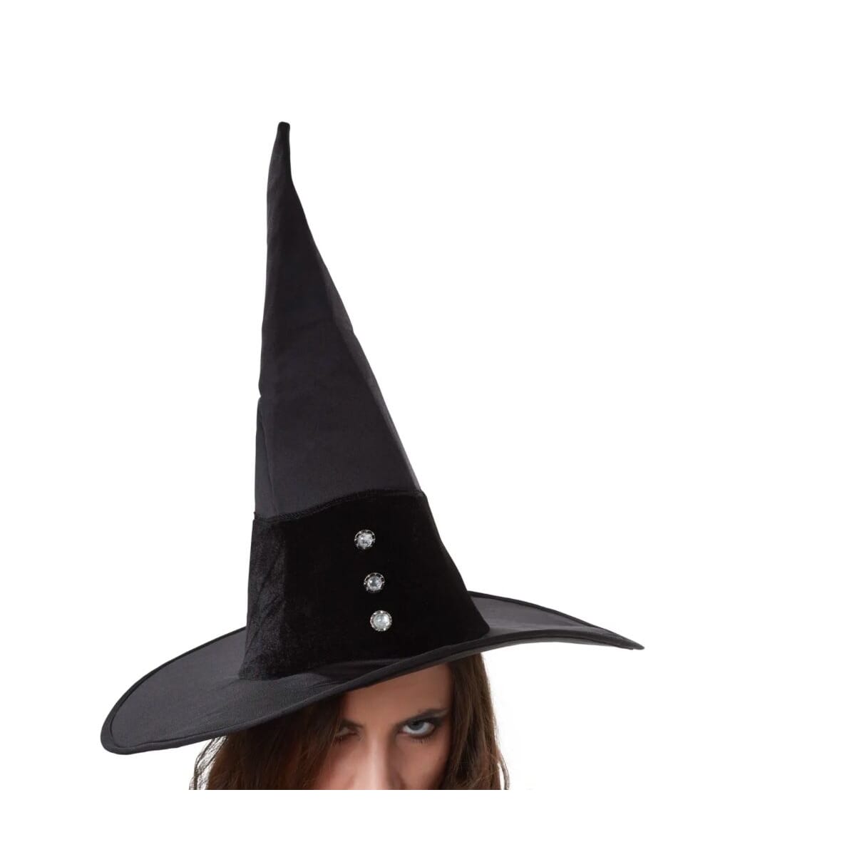 Frauenkostüm Schwarze Hexe Tarantella Grösse S