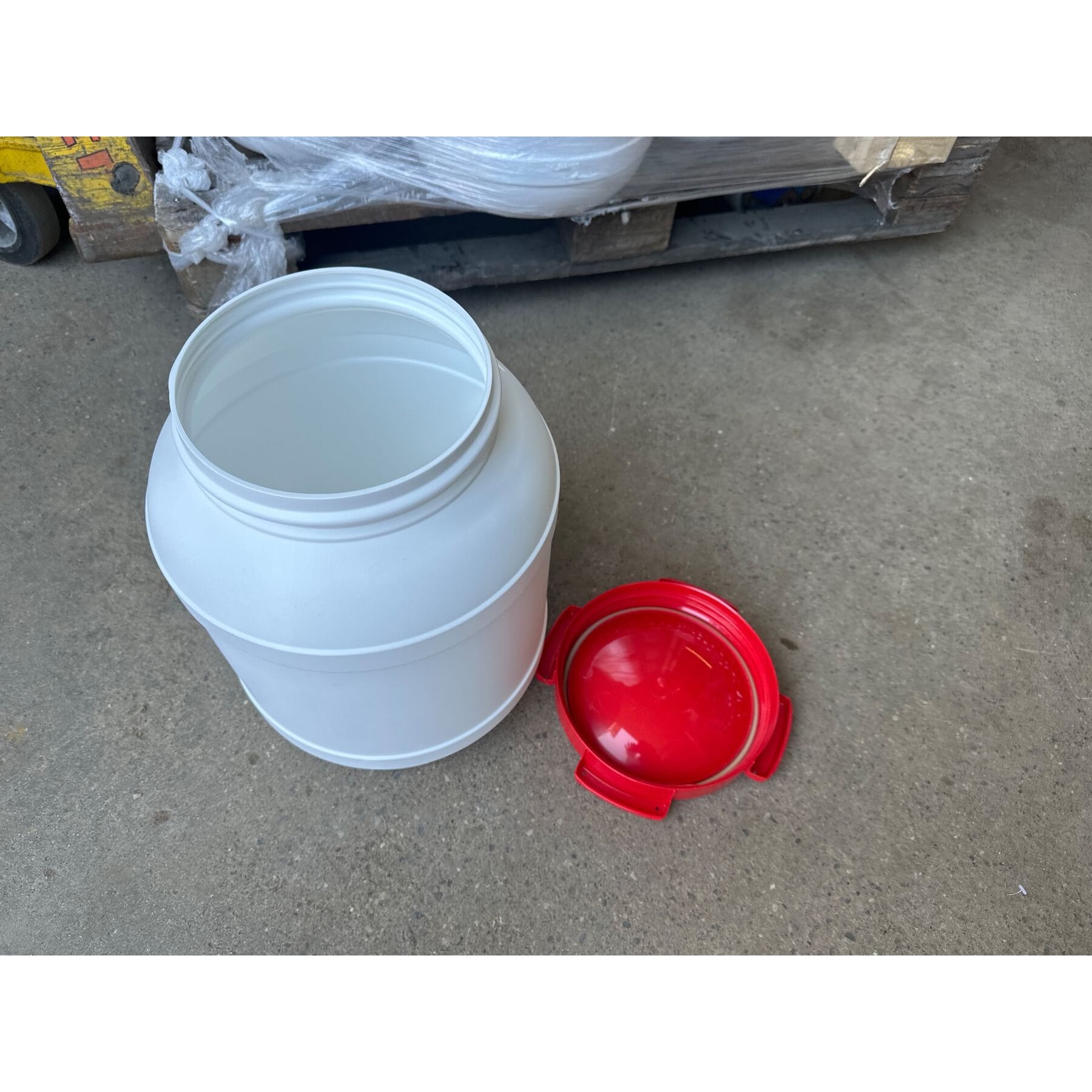 neues Weithalsfass, Kunststoff-Fass, H40cm, HDPE, 26,4 l