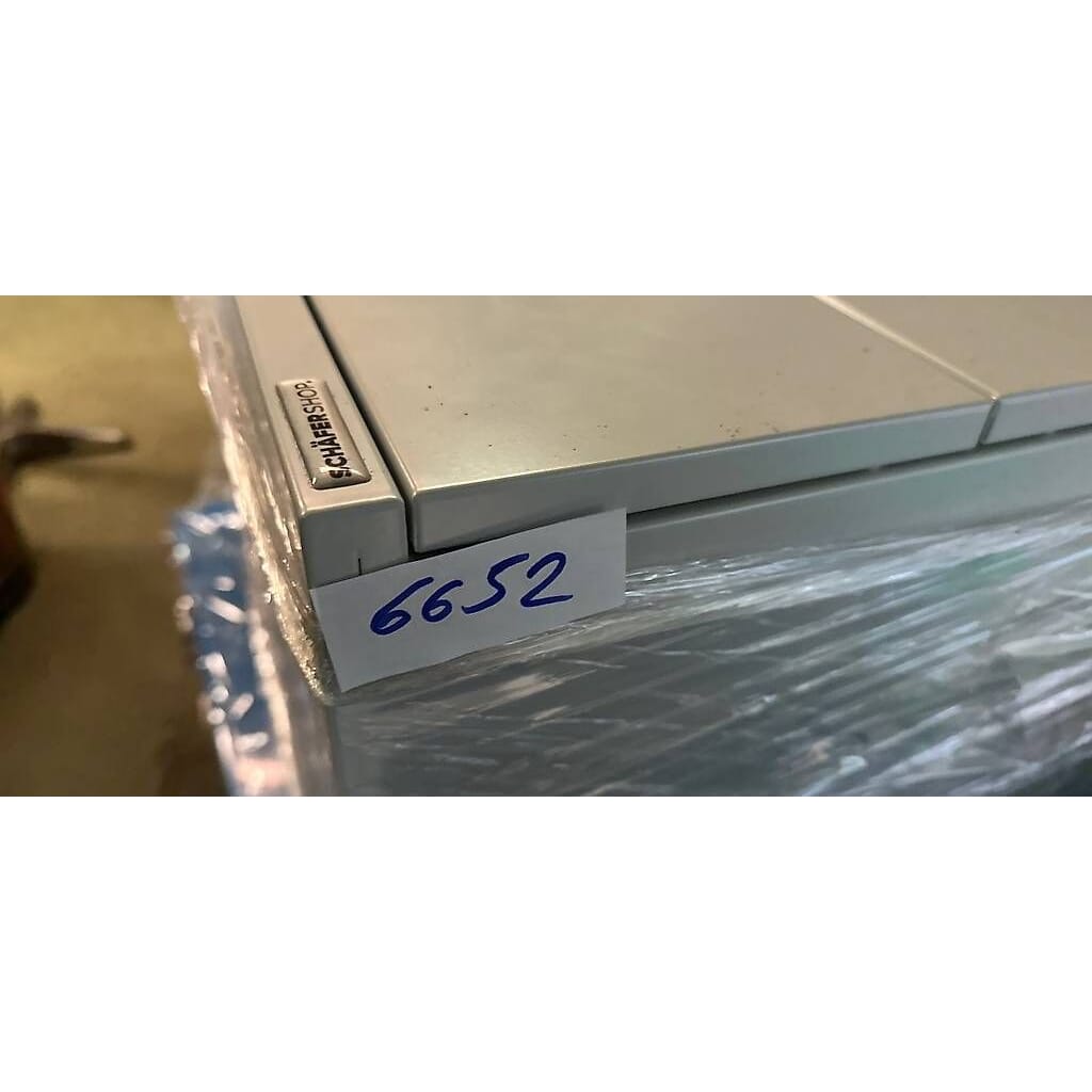 neuer Rollcontainer, 3 Schübe, B420xT600xH570 mm, lichtgrau