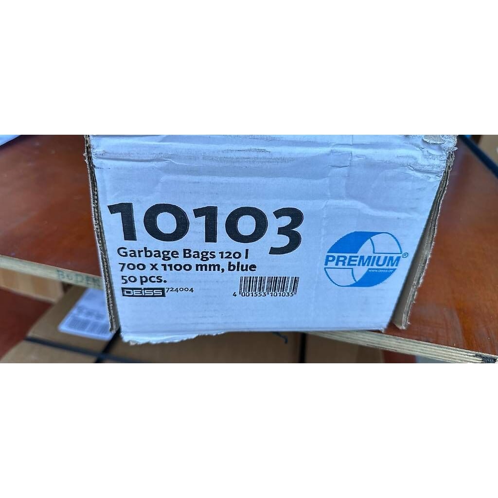 Abfallsäcke Premium, für Schwerlasten, 120 Liter, 50 Stück