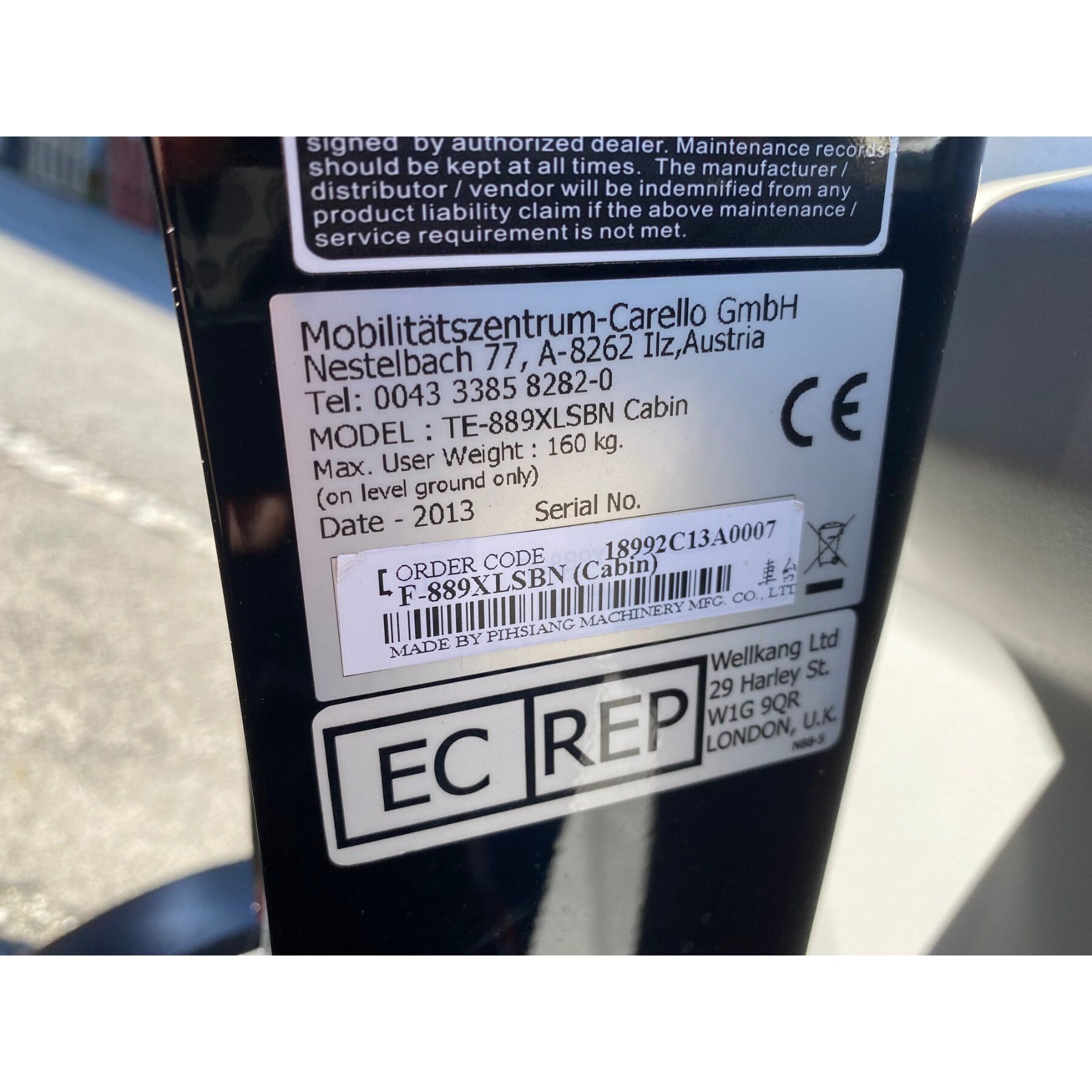 Senioren Elektromobil ShopRaider GC10 statt 15000.- jetzt nur 2500.-