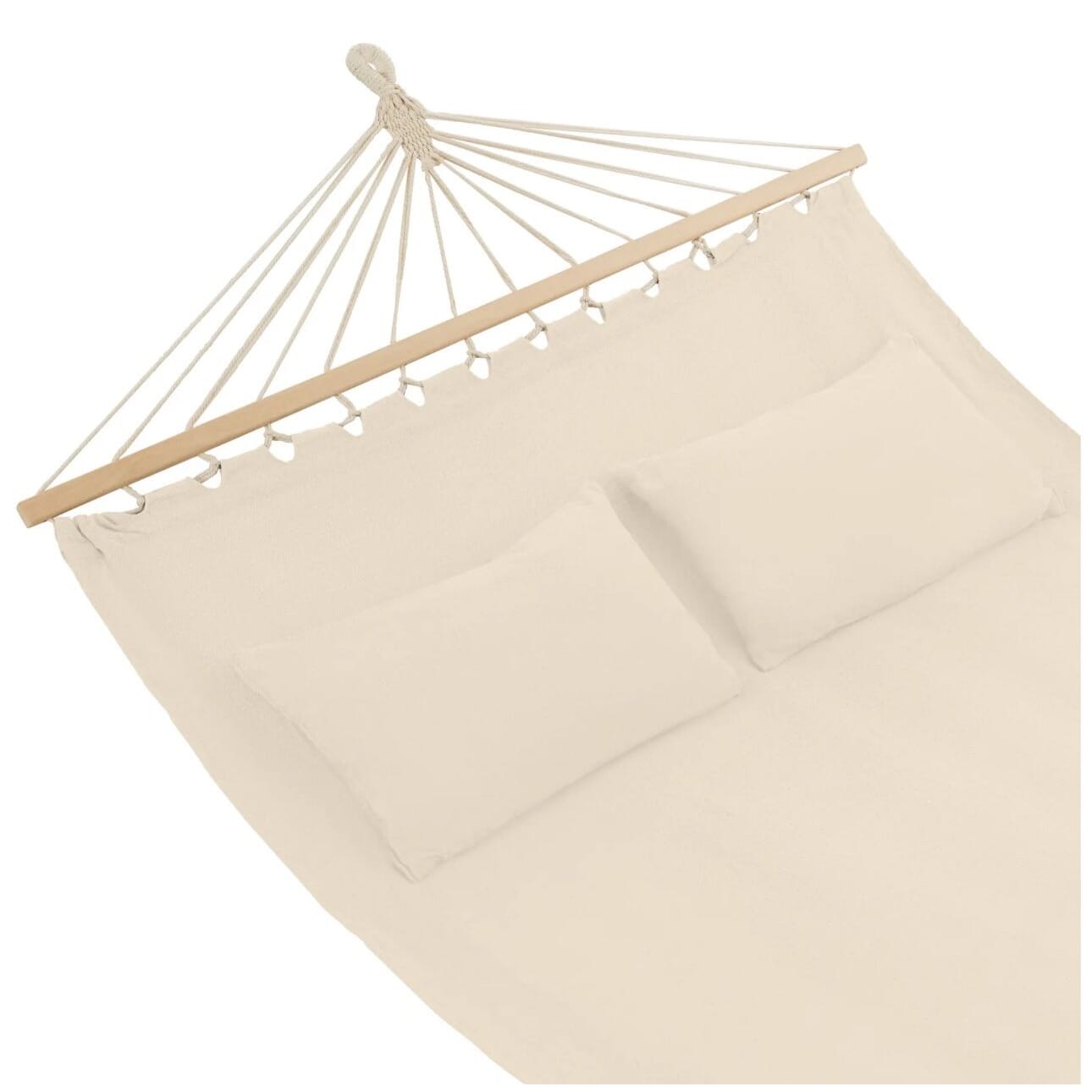 neue Hängematte in beige