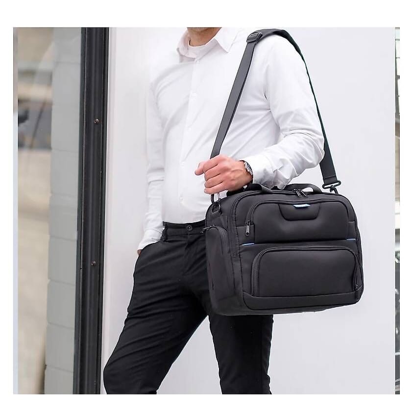 neue Lap Top Tasche/Trolley/Rucksack, schwarz