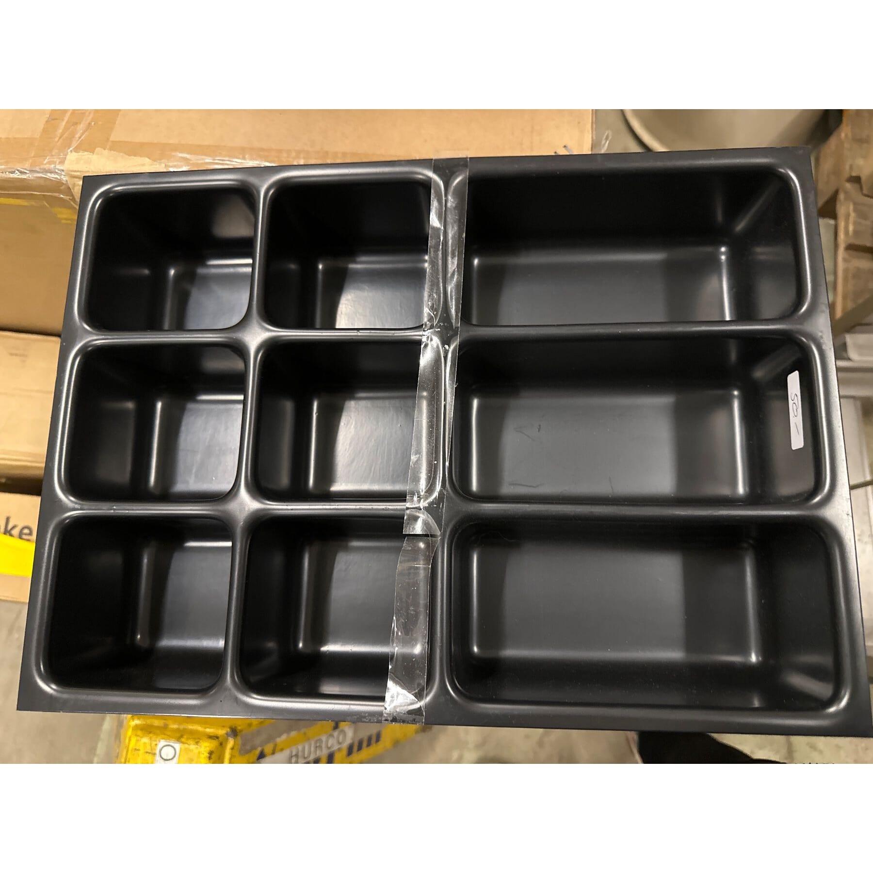 5Stk. neue Kunststoff-Schubladeneinsätze DIN A3, 9 Fächer