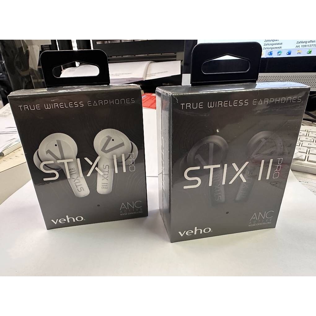 neue Kopfhörer veho Stix II Pro ANC, 7 h, statt 189.-