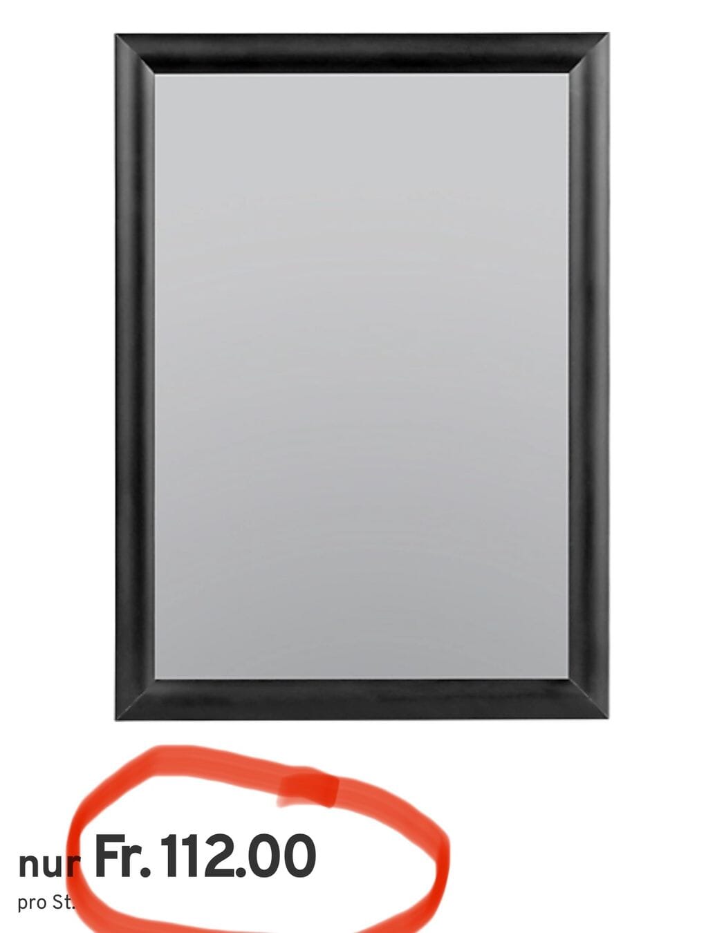 Review neuer Wechselrahmen Black Style, inkl. Wandmontage Material
