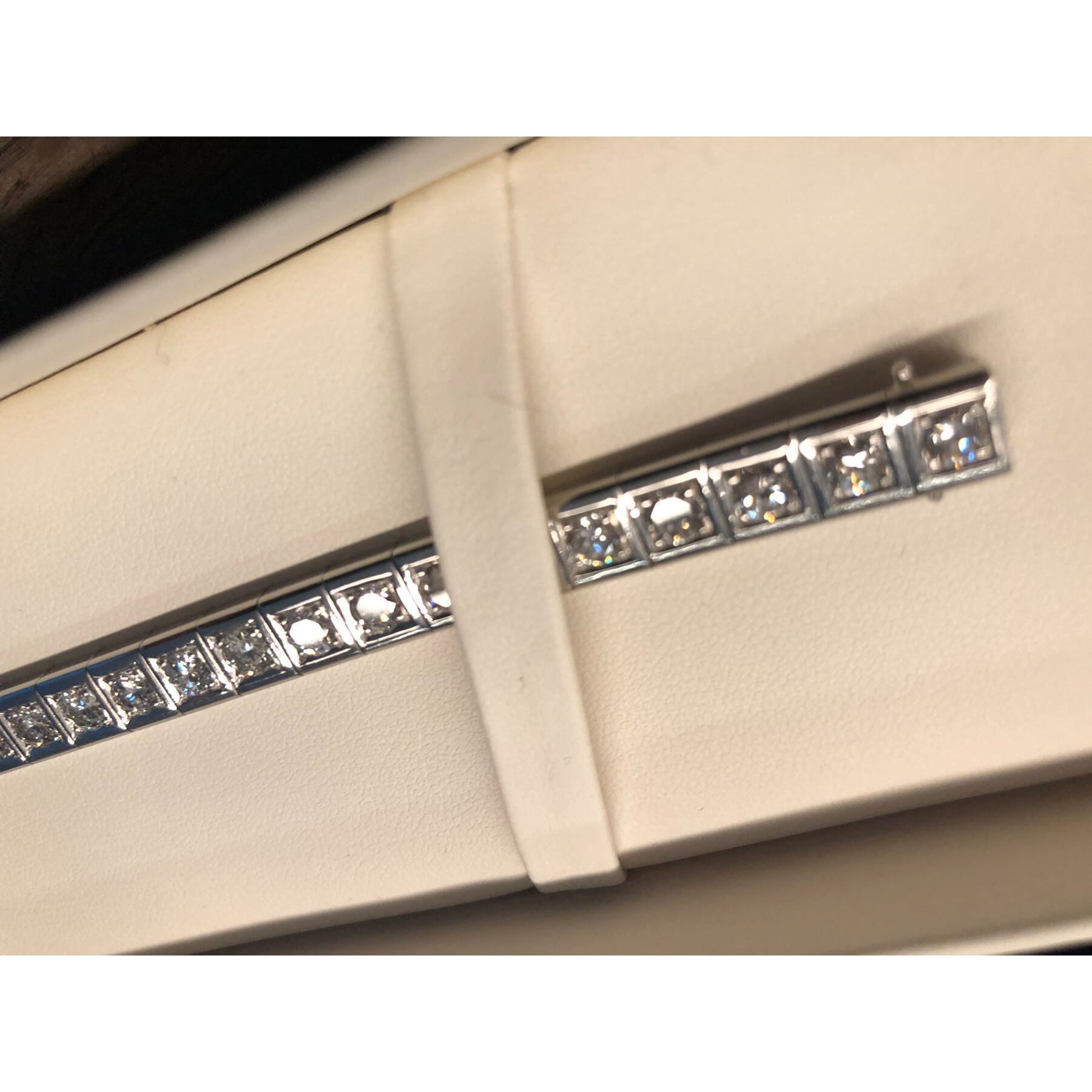 Brillianten Bracelet in Platin