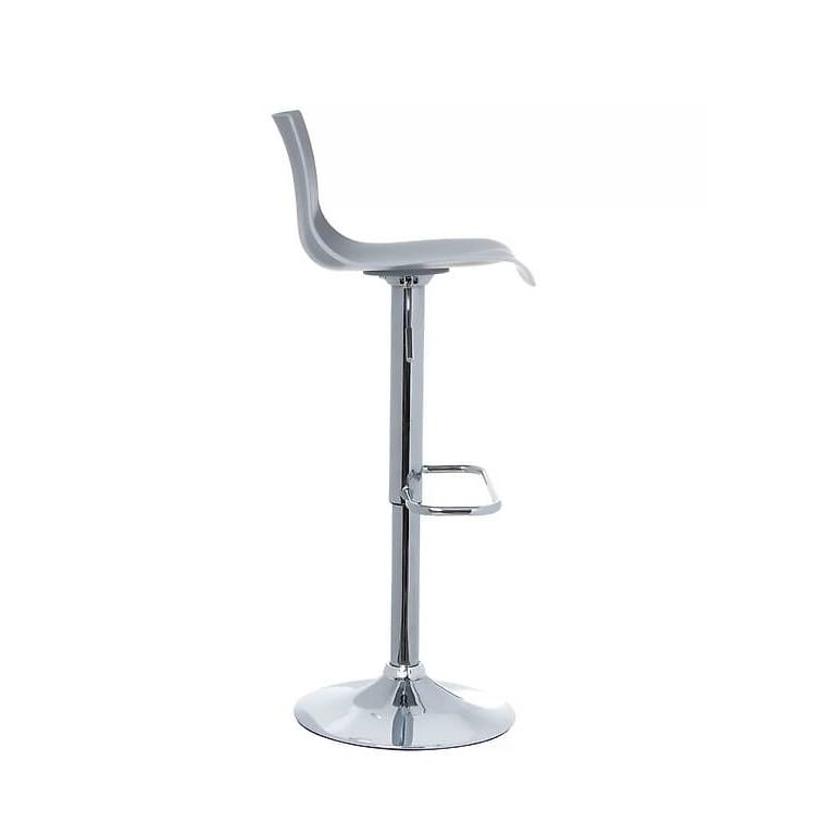 5 Stk. neuwertige graue Barhöcker in grau