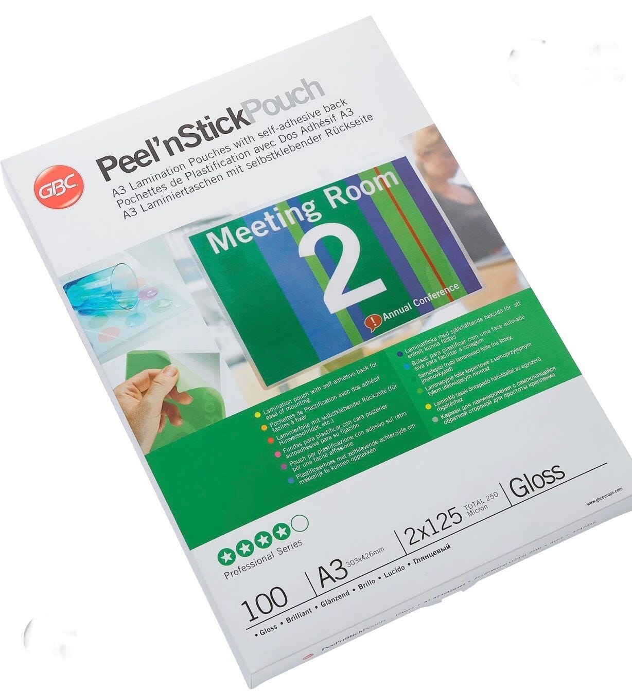 Review 100 Stk. neue Laminierfolie Peel'n Stick Pouch A3,