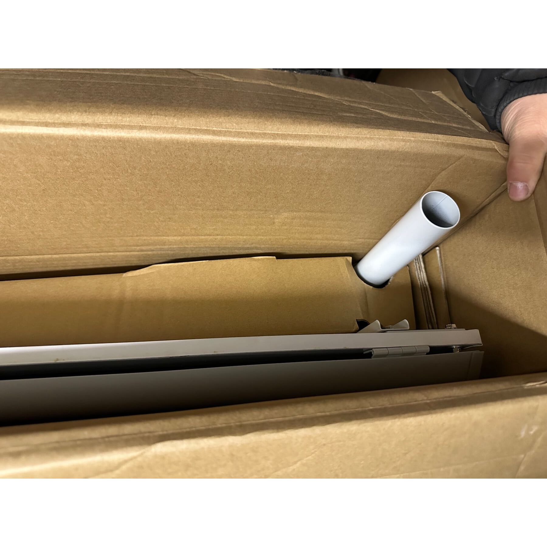 neuer, mobiler Flipchart mit 2 Seitenarmen