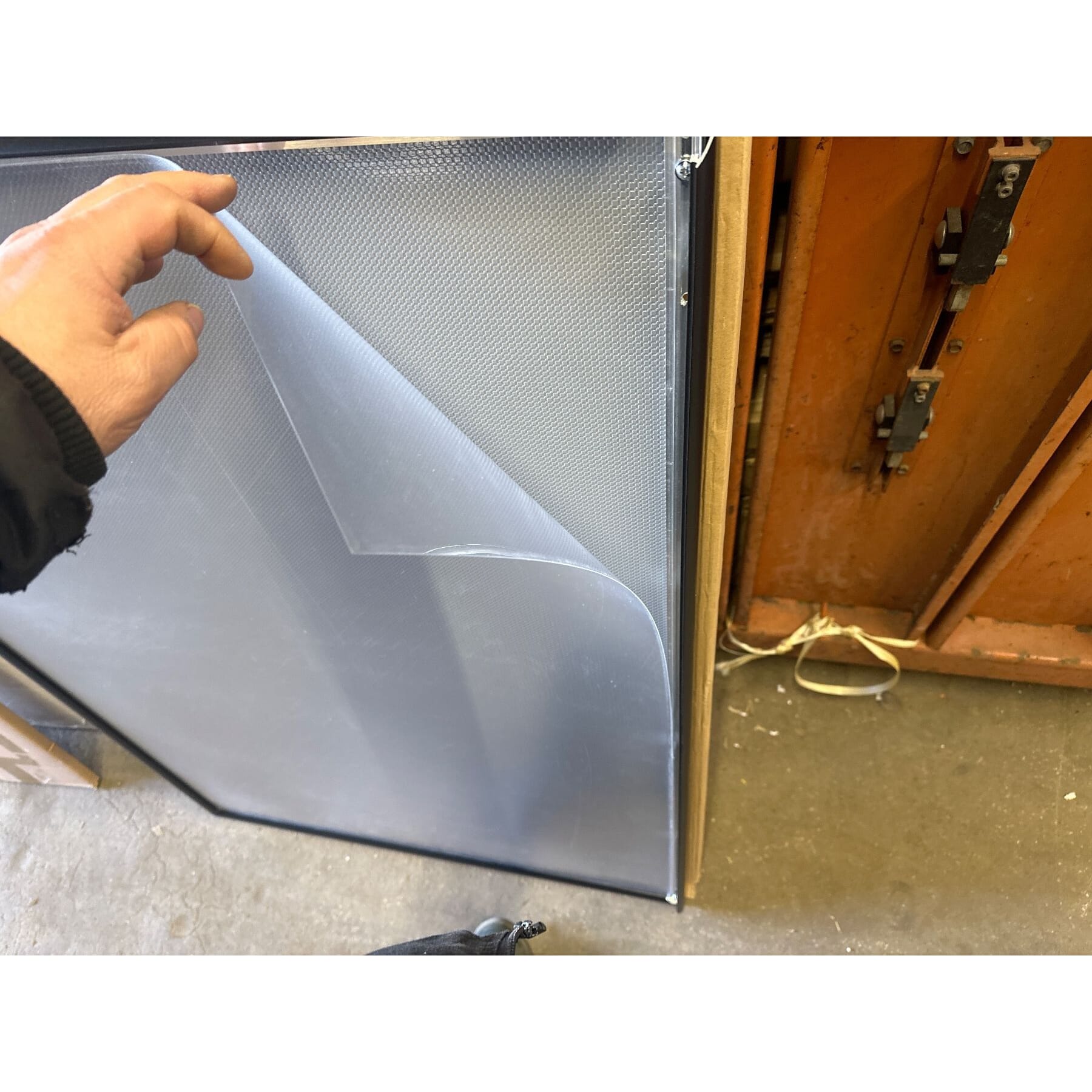 neuer Wechselrahmen Black Style, inkl. Wandmontage Material