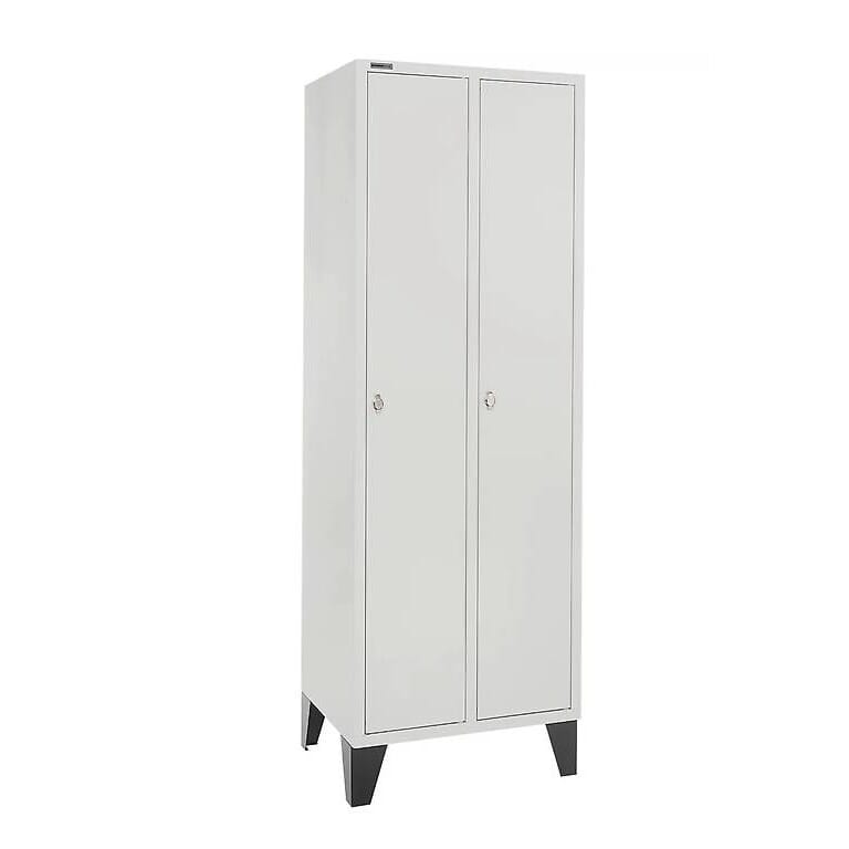 neuer  2er Kleiderspint lichtgrau B:63, T: 50, H:170cm